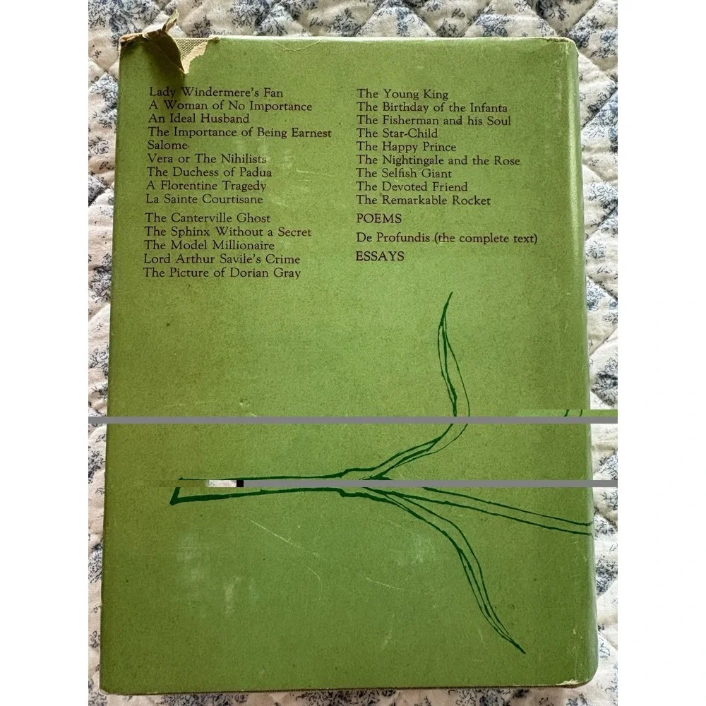 The Works of OSCAR WILDE (HCDJ) 3rd Impression, 1965, by Spring Books/London